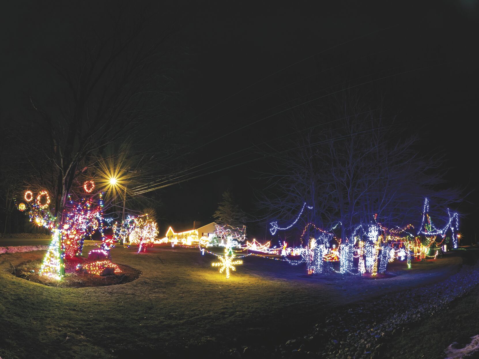 For Frank: A holiday display you could see from orbit